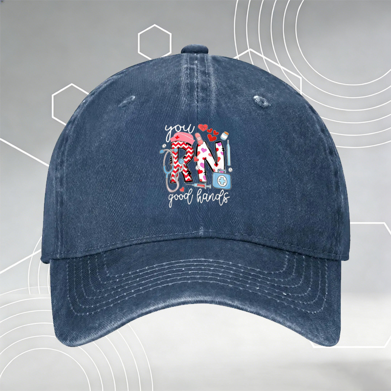 New Pink or Blue Big Sister Loves You Baseball Cap with Footprint Design Unisex Adjustable Hat for Family Celebrations Kids and Teens