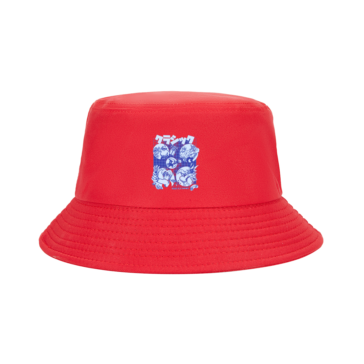 Classic Gaming Characters: Sonic, Knuckles, Tails, and Dr. Eggman - Fisherman's Hat
