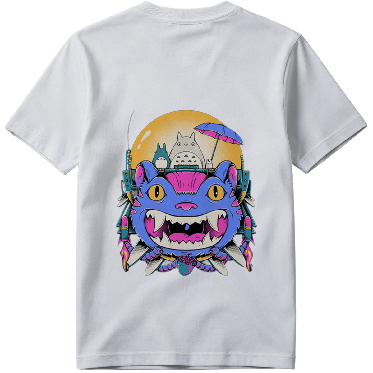 Totoro and the Cosmic Cat - Tee