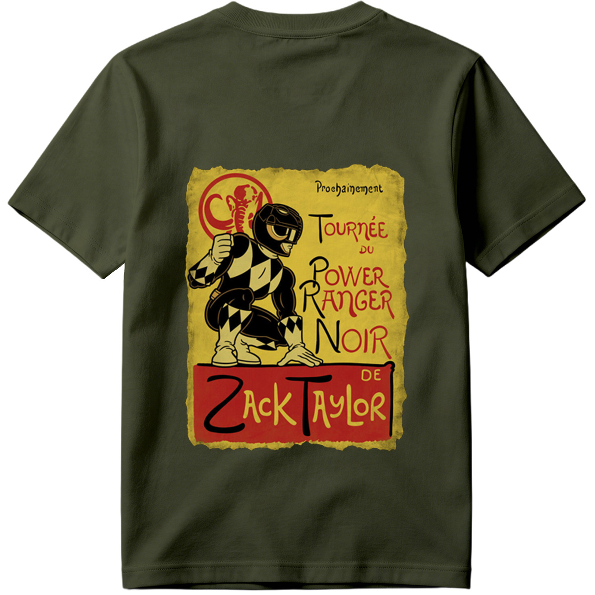 Black Ranger Tour by Zack Taylor - Tee