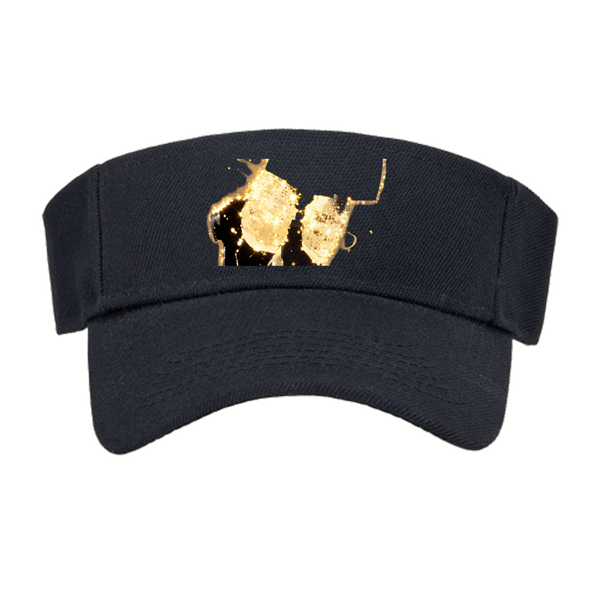 Michael Jackson: Iconic Dance Pose with Glittering Effects -  Visor cap