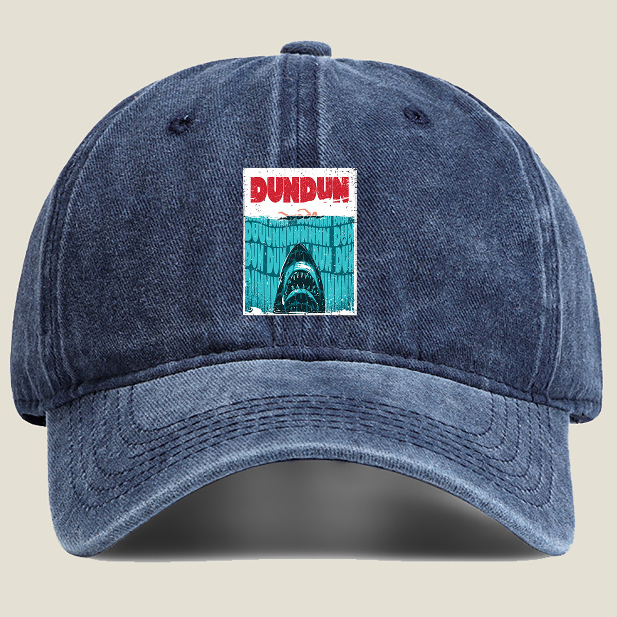 Jaws: The Shark's Return - Washed Denim - Baseball Cap