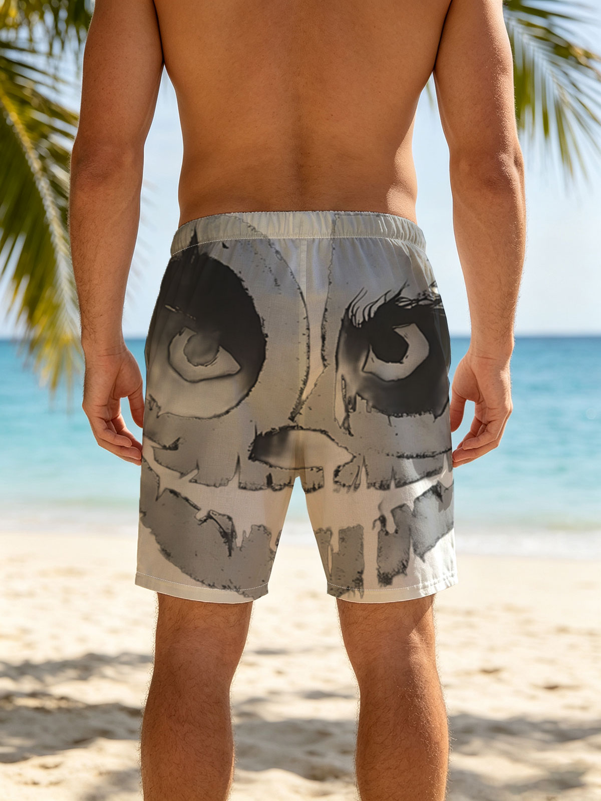 Jack Skellington from The Nightmare Before Christmas -  Beach shorts