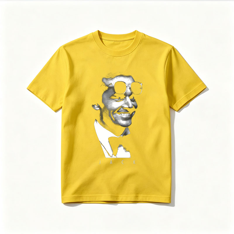 Jack Nicholson in The Shining, iconic horror film character - Tee