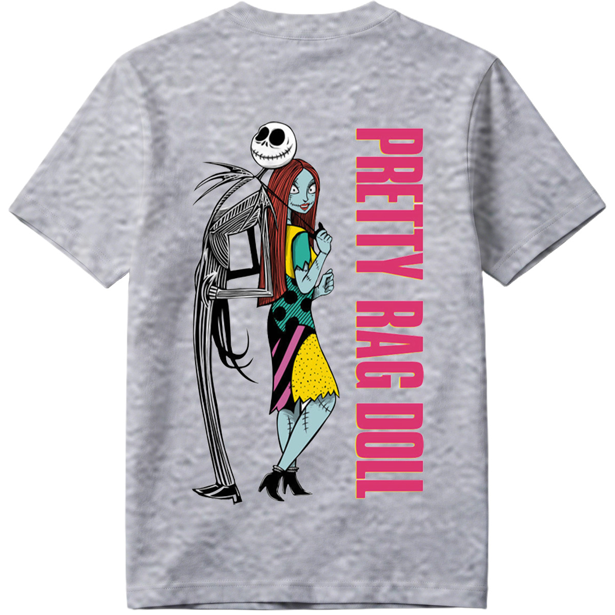 The Nightmare Before Christmas: Jack Skellington and Sally - Pretty Rag Doll - Tee