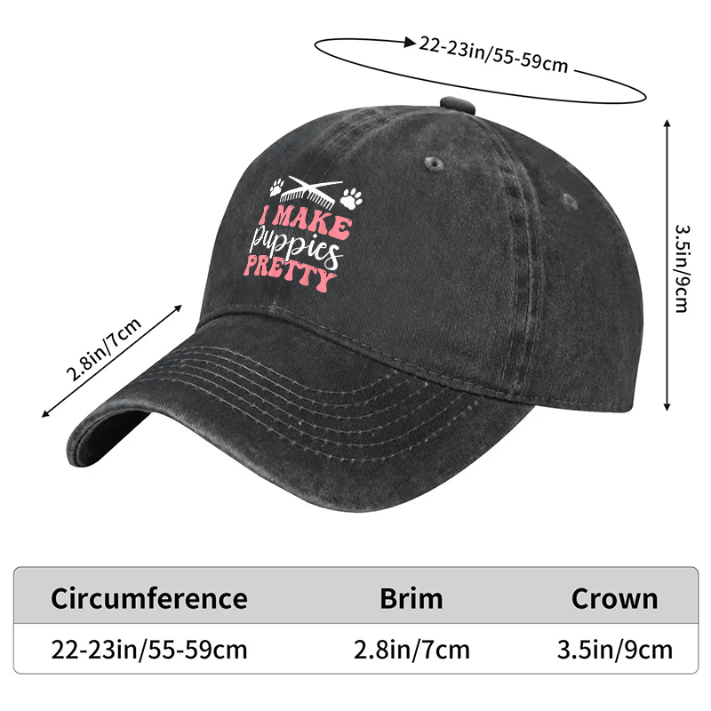 New Baseball Cap with Beach Hair Don't Care Print and Palm Tree Sun Design, Unisex Adjustable Hat for Summer Beach Outdoor Activities, Perfect for Men Women Travelers and Vacation Lovers