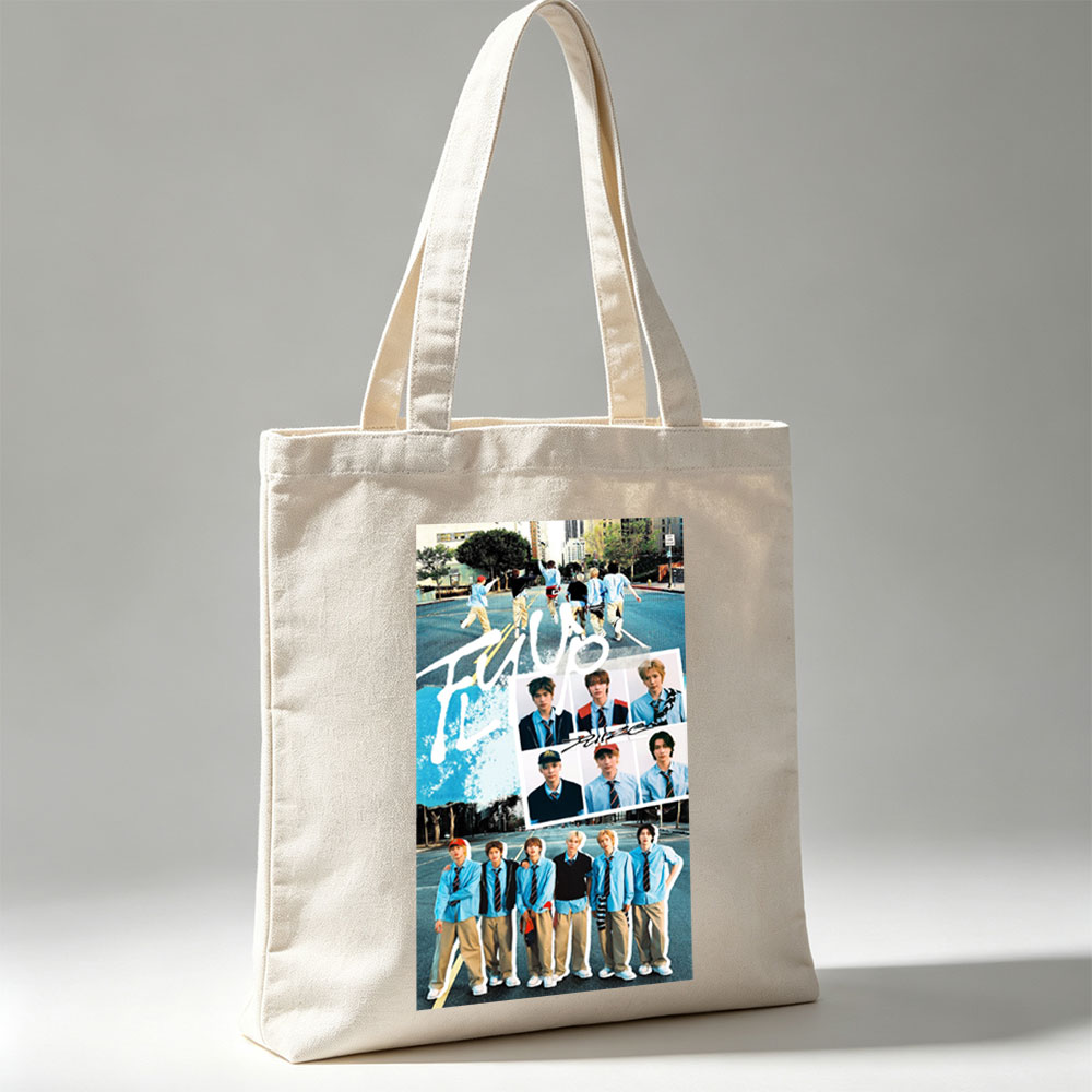 FUP Band in Urban Playground: Dynamic Group Portrait with Street Style and Individual Close-Ups - Canvas tote bags