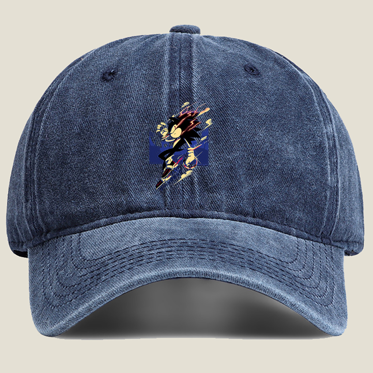 Sonic the Hedgehog: Speed of Sound - Washed Denim - Baseball Cap