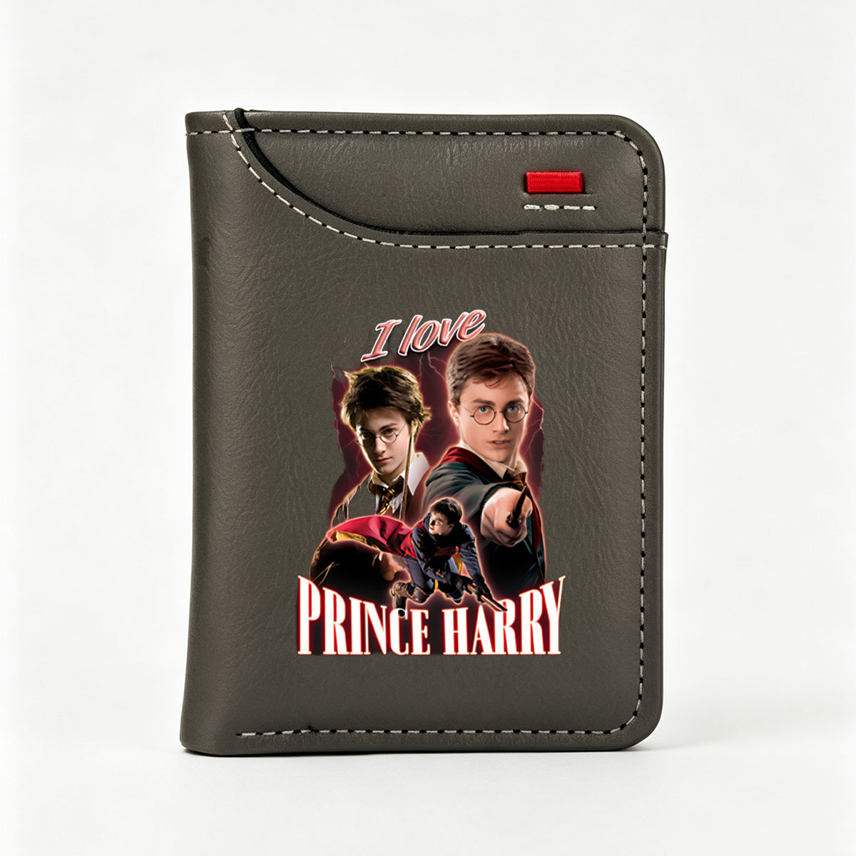 I Love Prince Harry: Harry Potter Fan Art - Vertical Style Wallet