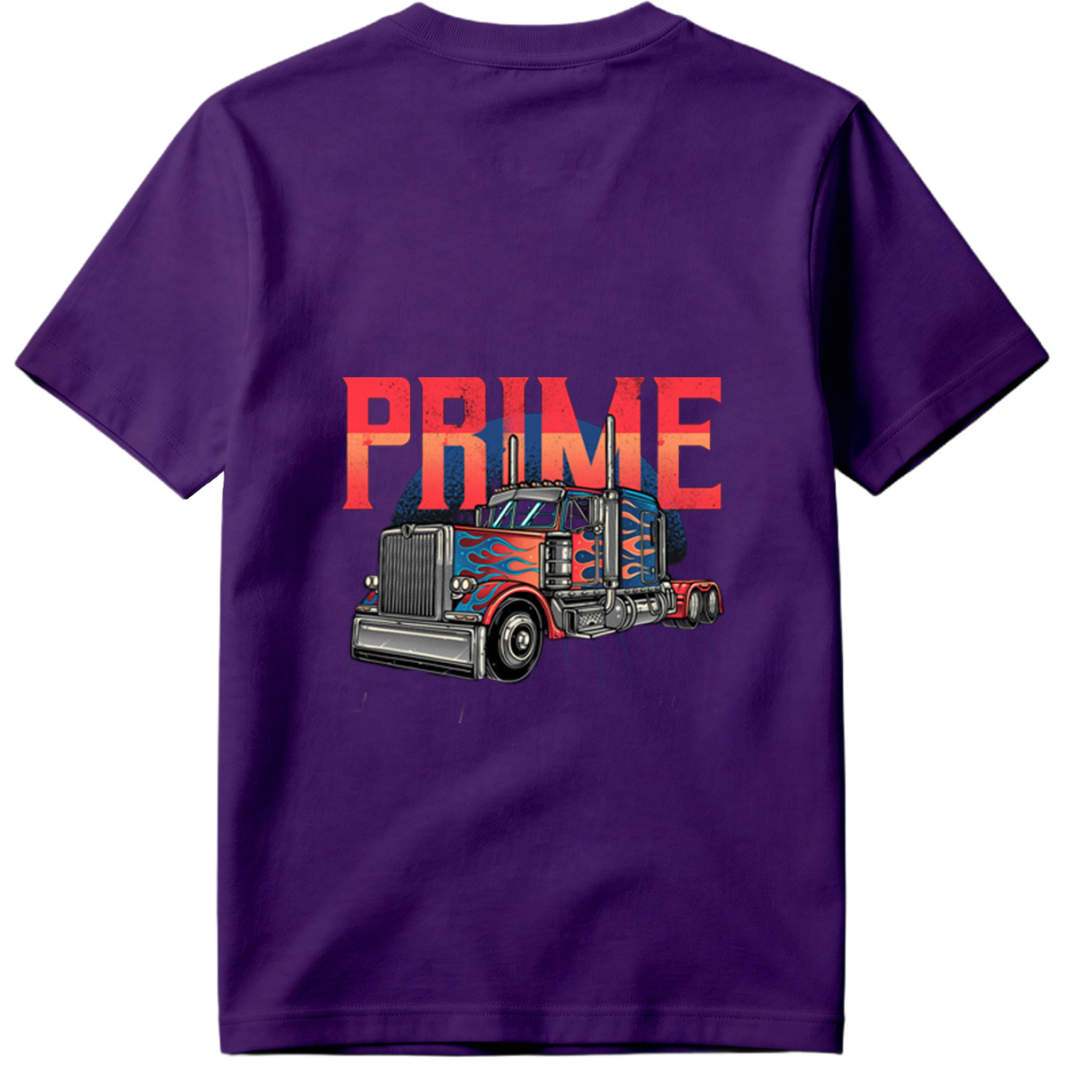 Prime Transport Service - Optimus Prime Truck Design - Tee