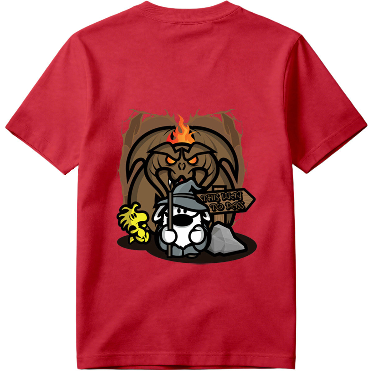 Pusheen and the Demon Gate - Tee