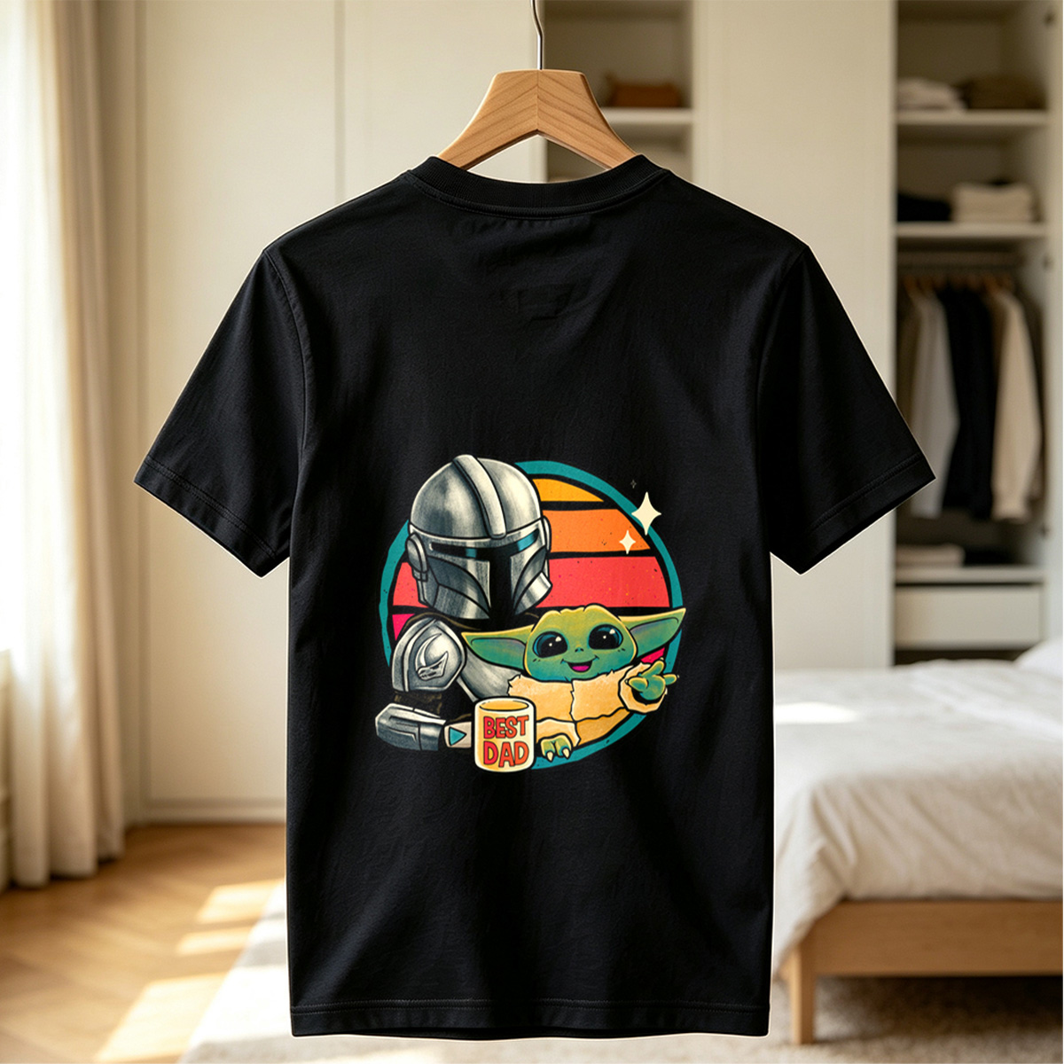 The Mandalorian and Grogu Best Dad - Tee
