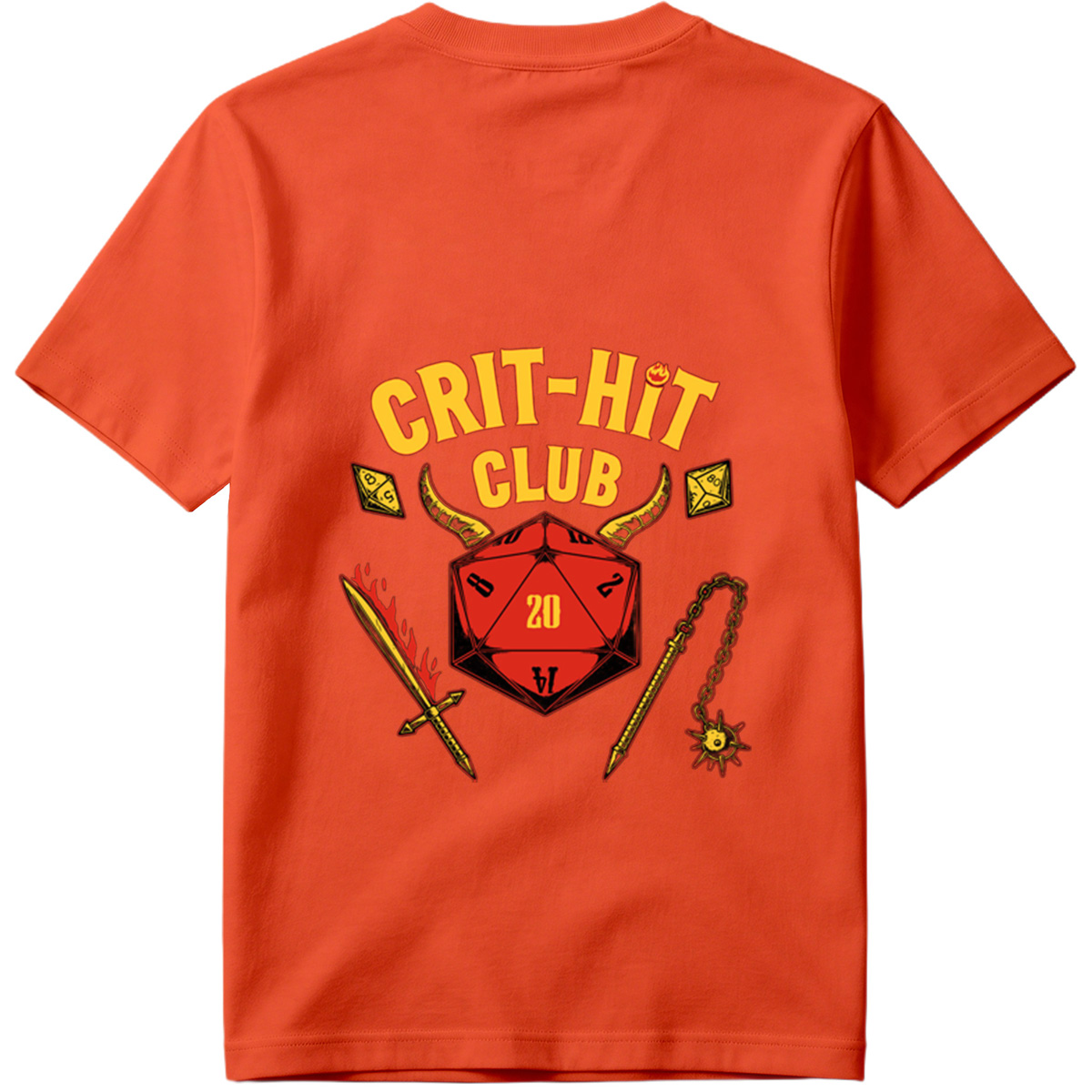 Crit-Hit Club: D&D Dice & Fantasy Gear - Tee