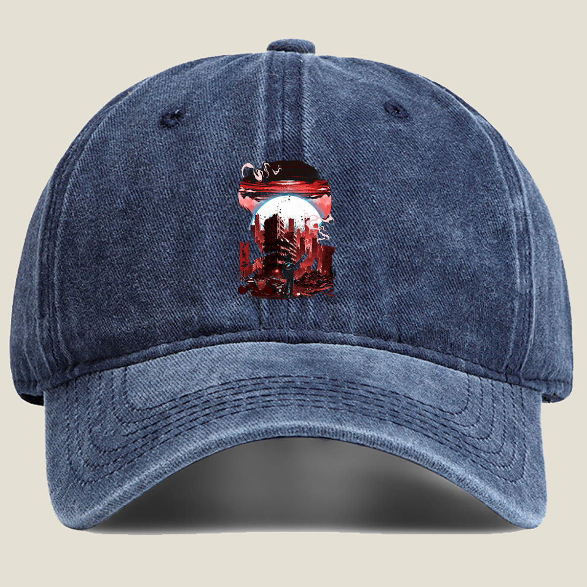 Akira: Neo Tokyo Apocalypse - Washed Denim - Baseball Cap