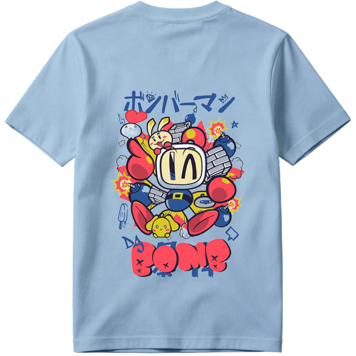 Bomberman: Bombs, Characters, and Classic Gameplay - Tee