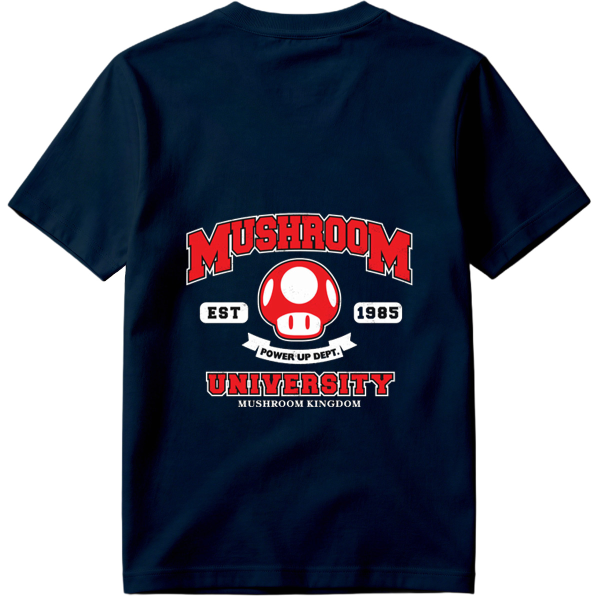 Mushroom University: Power Up Dept. - Mario Mushroom Kingdom - Tee