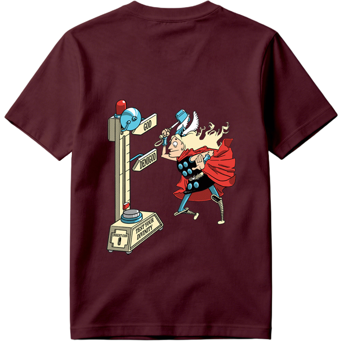 Thor Tests His Divinity - Tee