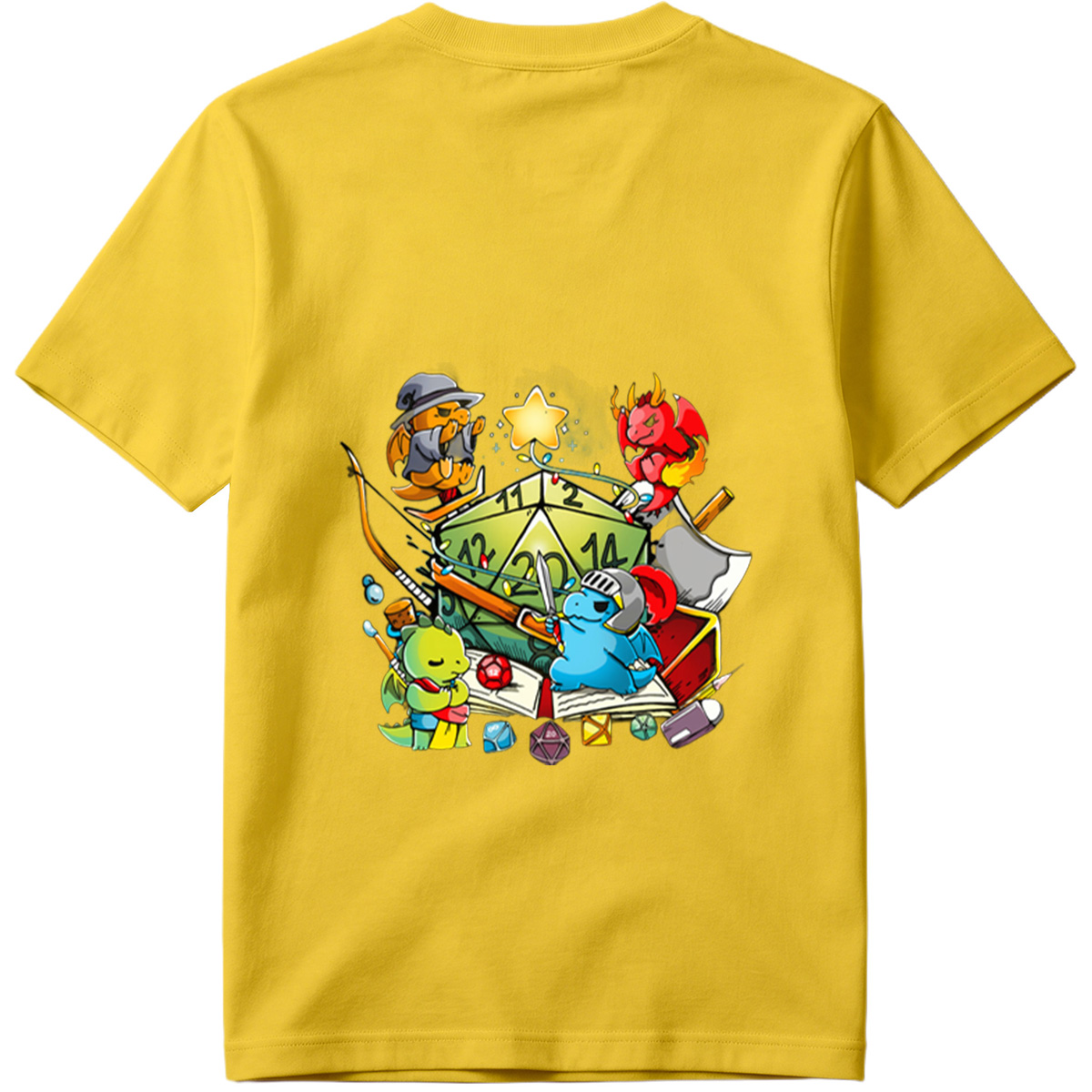 D&D: Dragon, Duck, and D20 Adventure - Tee