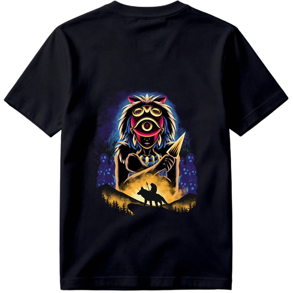 The Legend of Zelda: Mipha and the Wolf Rider - Tee