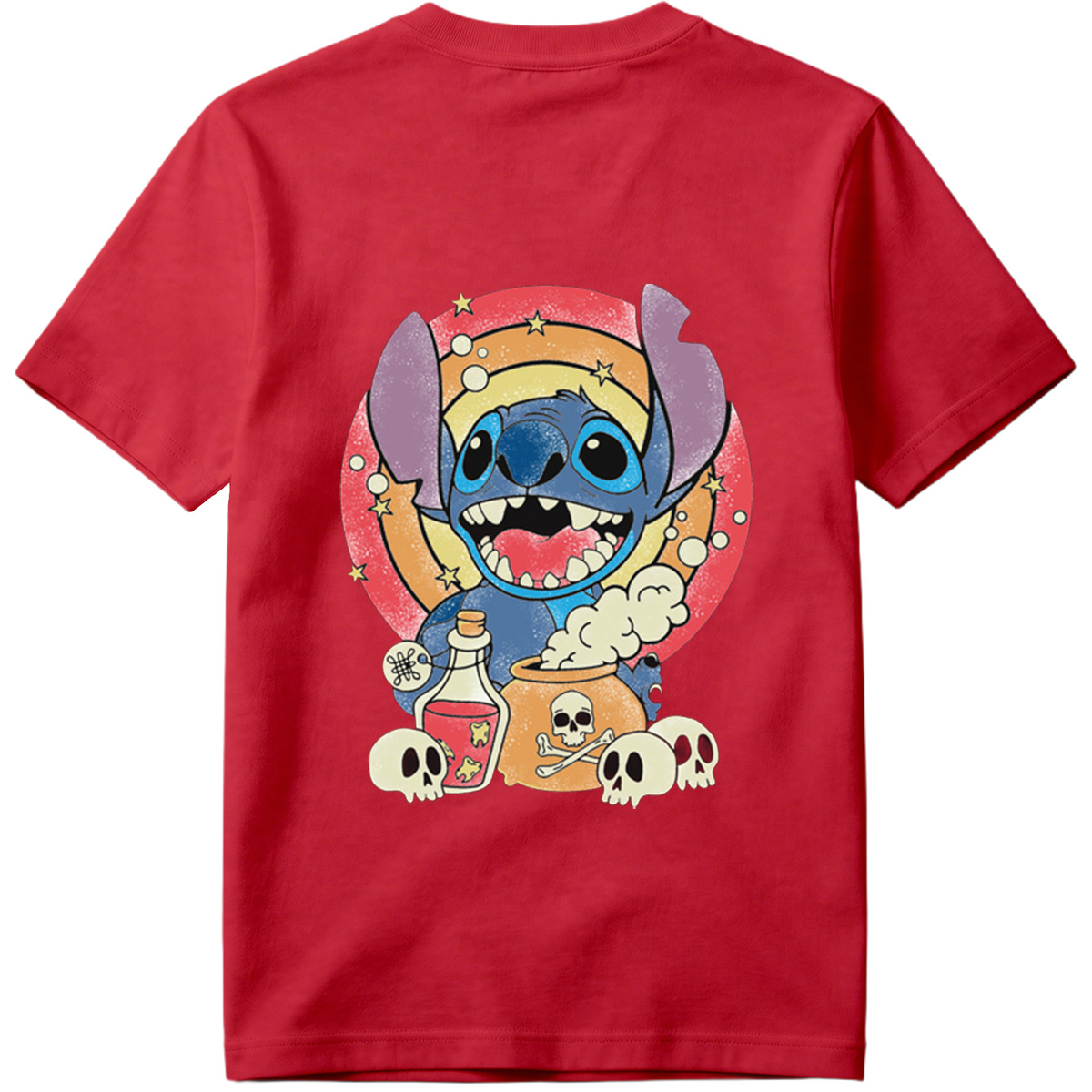 Stitch in a Magical Cauldron Scene - Tee