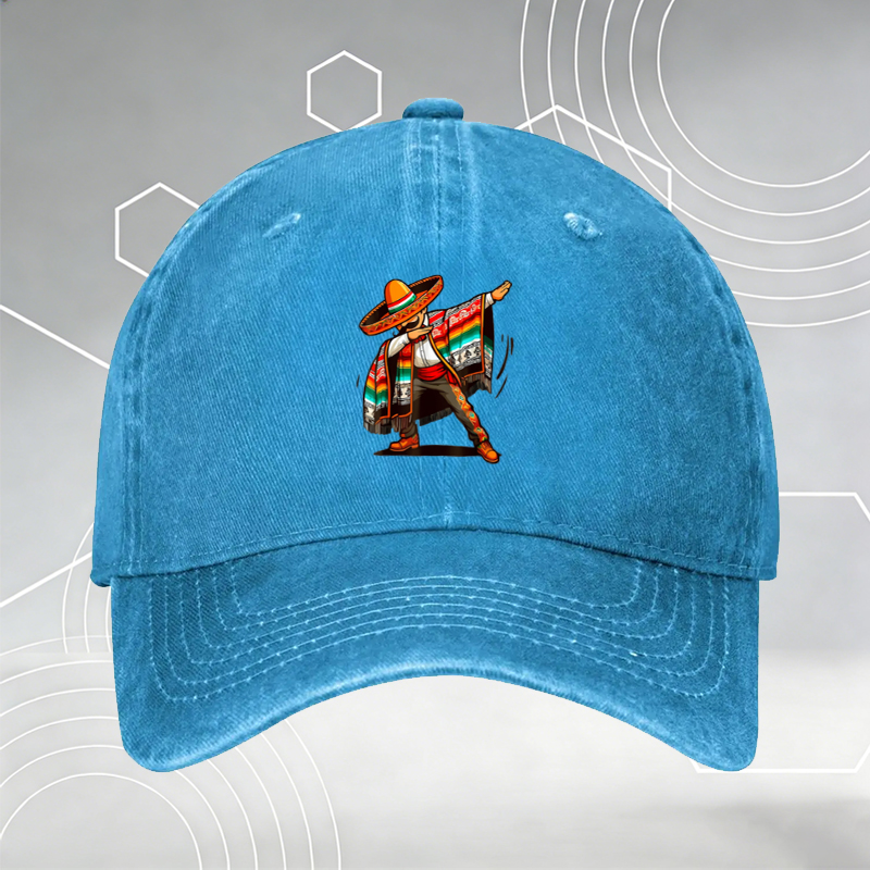 New Dinosaur Toilet Print Baseball Cap with 