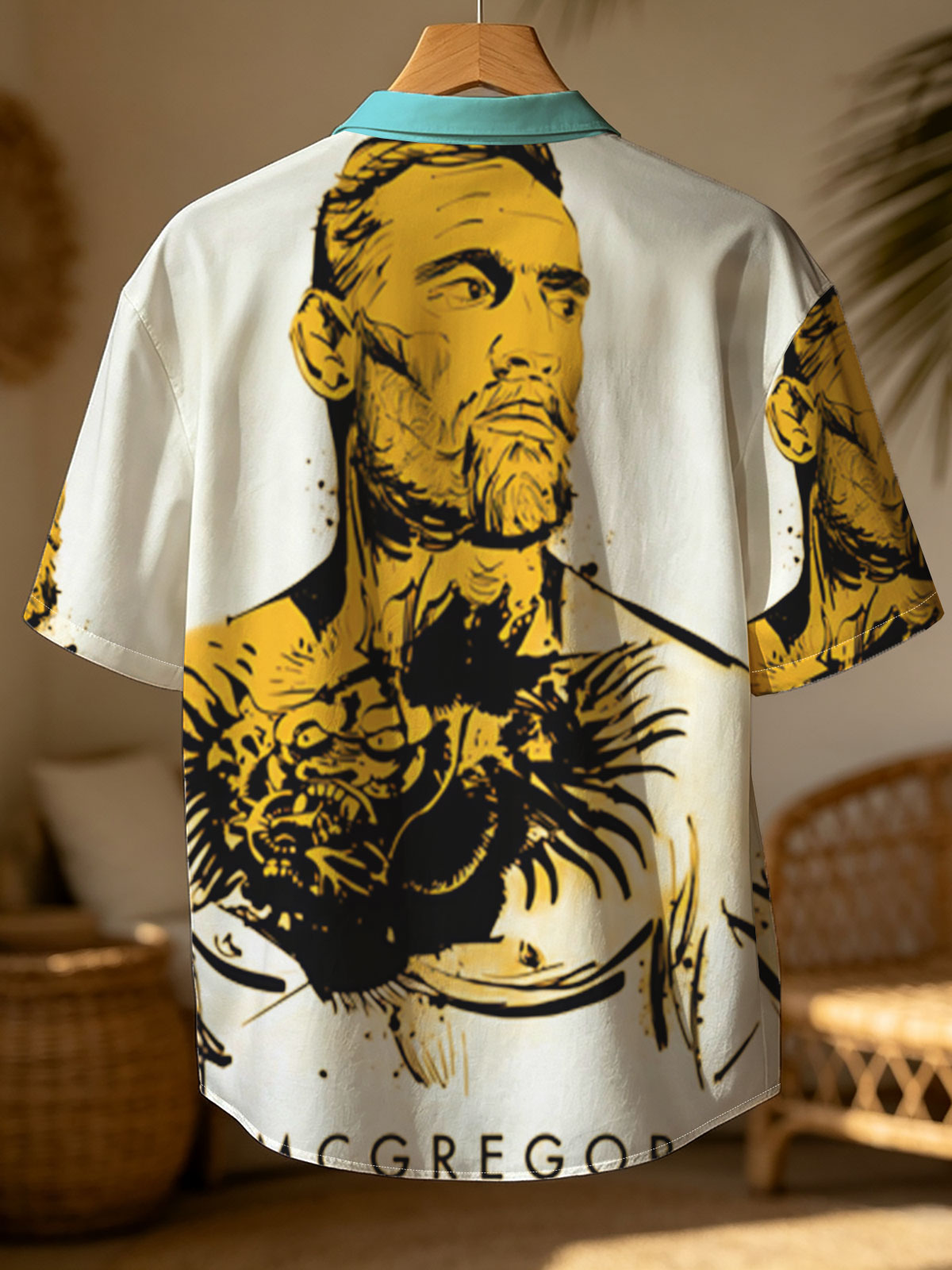 Conor McGregor: MMA Fighter Portrait with Dragon Tattoo -  Shirt