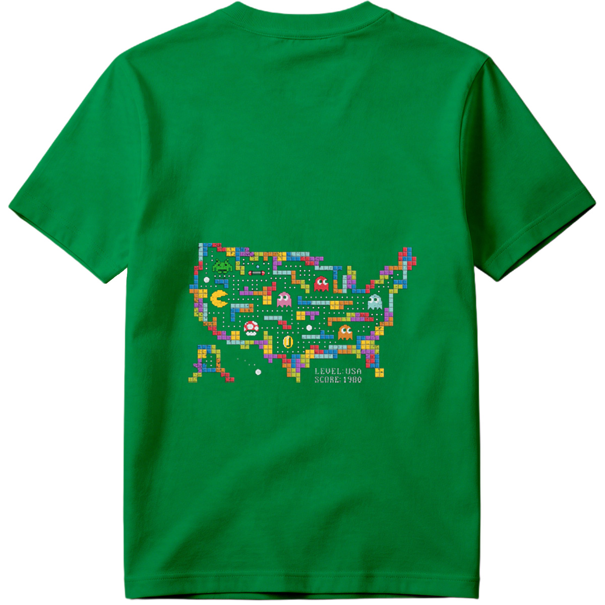 Pac-Man USA Map Adventure - Tee