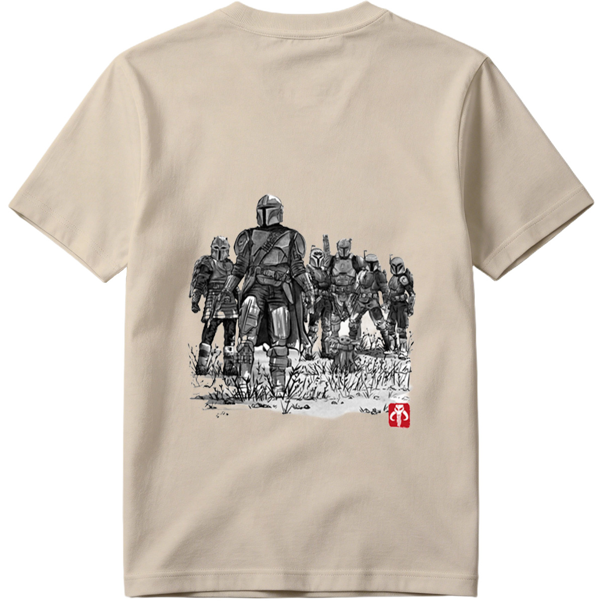 Mandalorian Clan with The Child - Tee