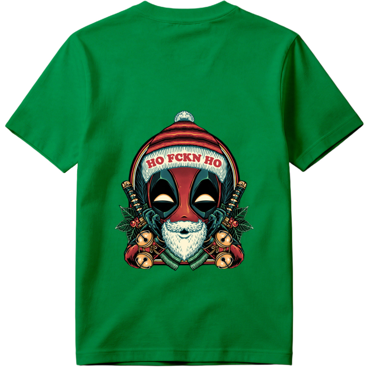 Deadpool Santa Christmas Design - Tee