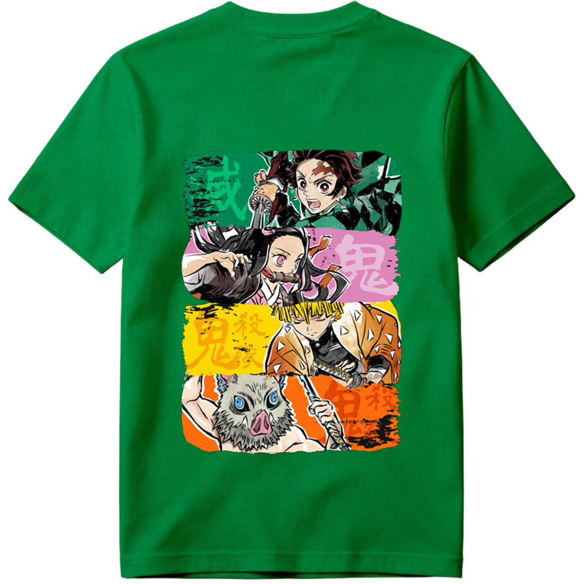 Demon Slayer: Tanjiro, Nezuko, Zenitsu, and Inosuke - Tee