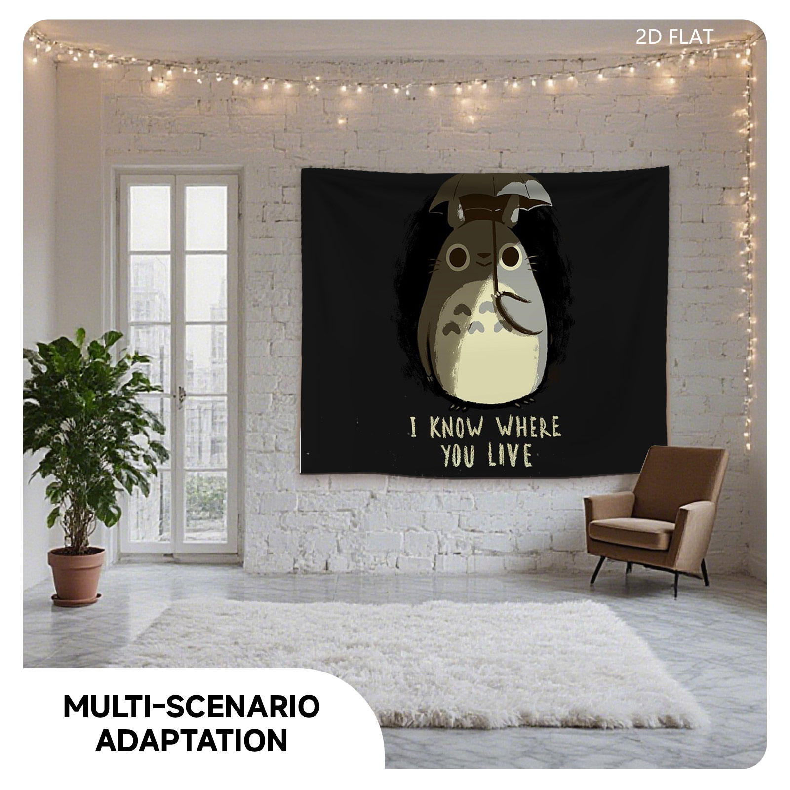 Totoro with Umbrella: 