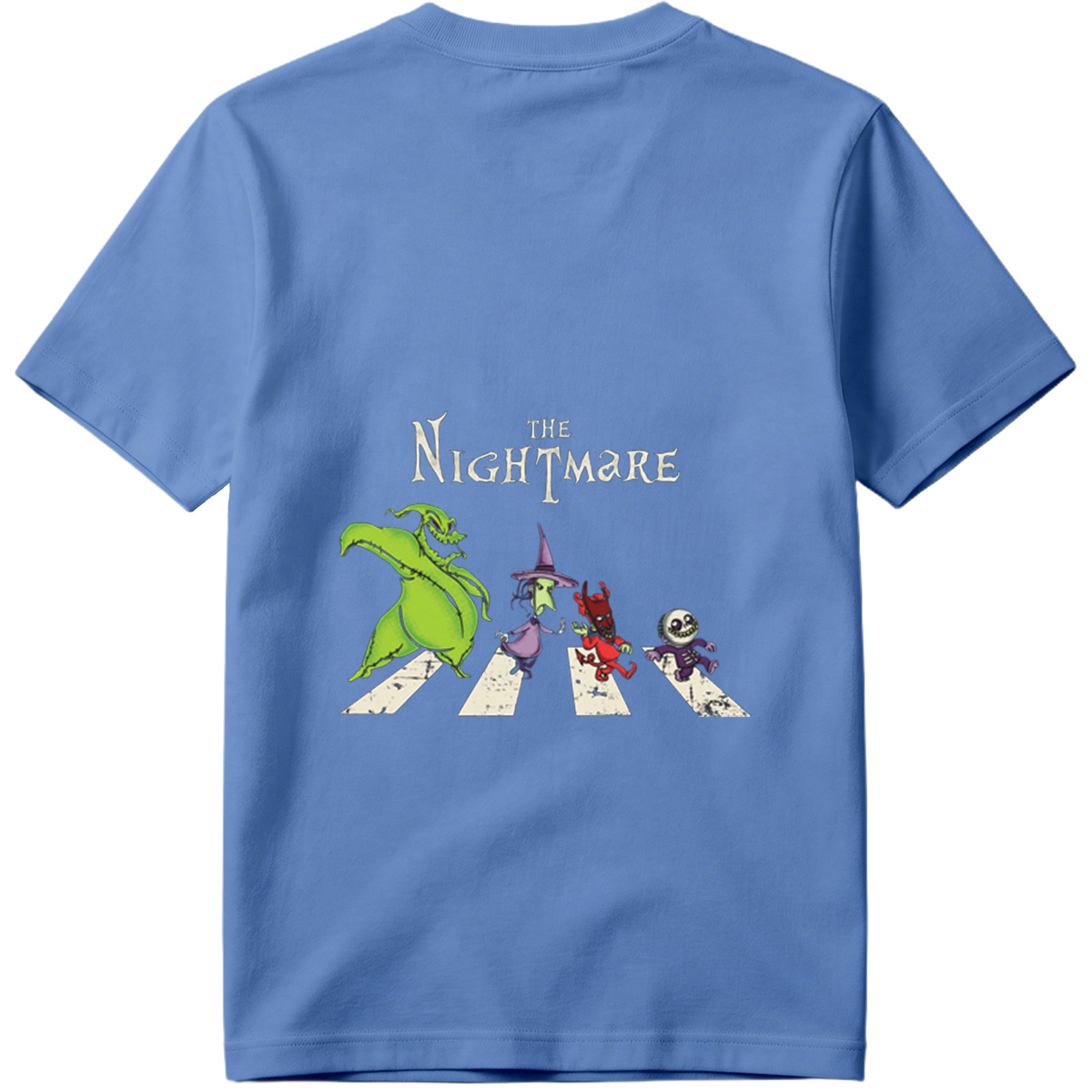 The Nightmare: Oogie Boogie, Witch, Devil, and Jack Skellington Crossing - Tee