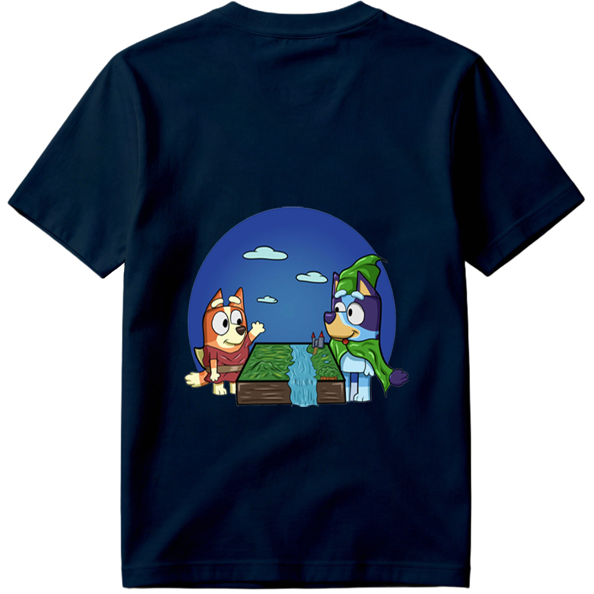 Bluey and Bingo in a Fantasy Adventure - Tee