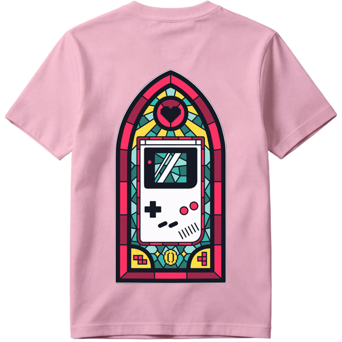 Stained Glass Game Boy - Tee