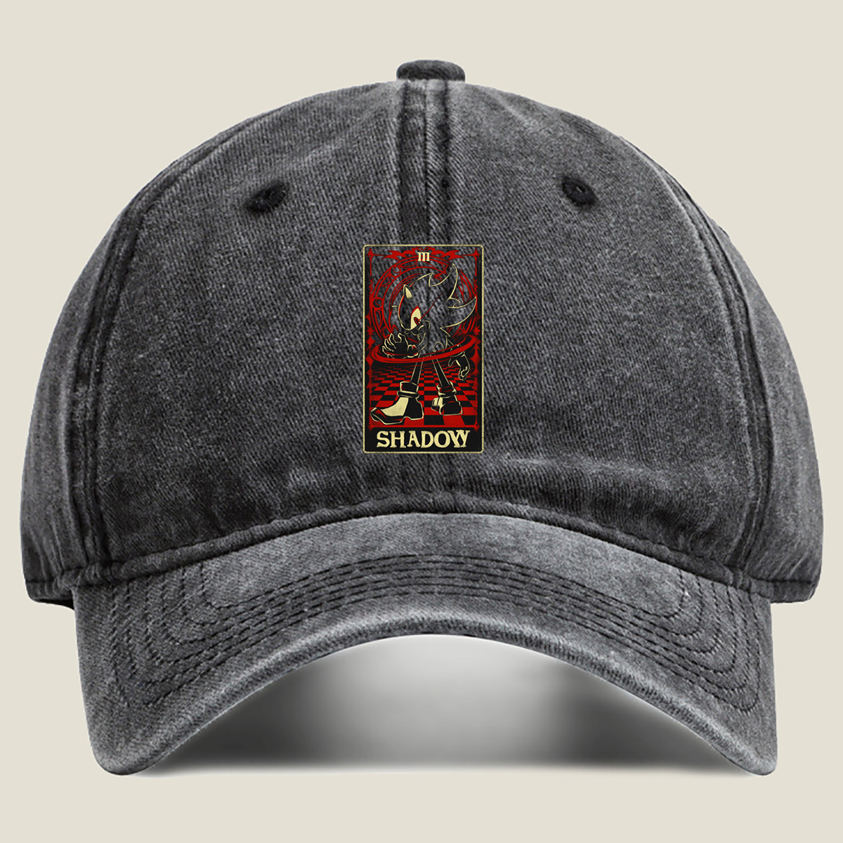 Sonic the Hedgehog: Shadow the Hedgehog - Washed Denim - Baseball Cap