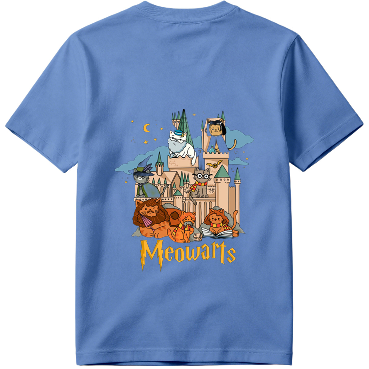 Meowarts: Cats in a Magical Castle - Tee