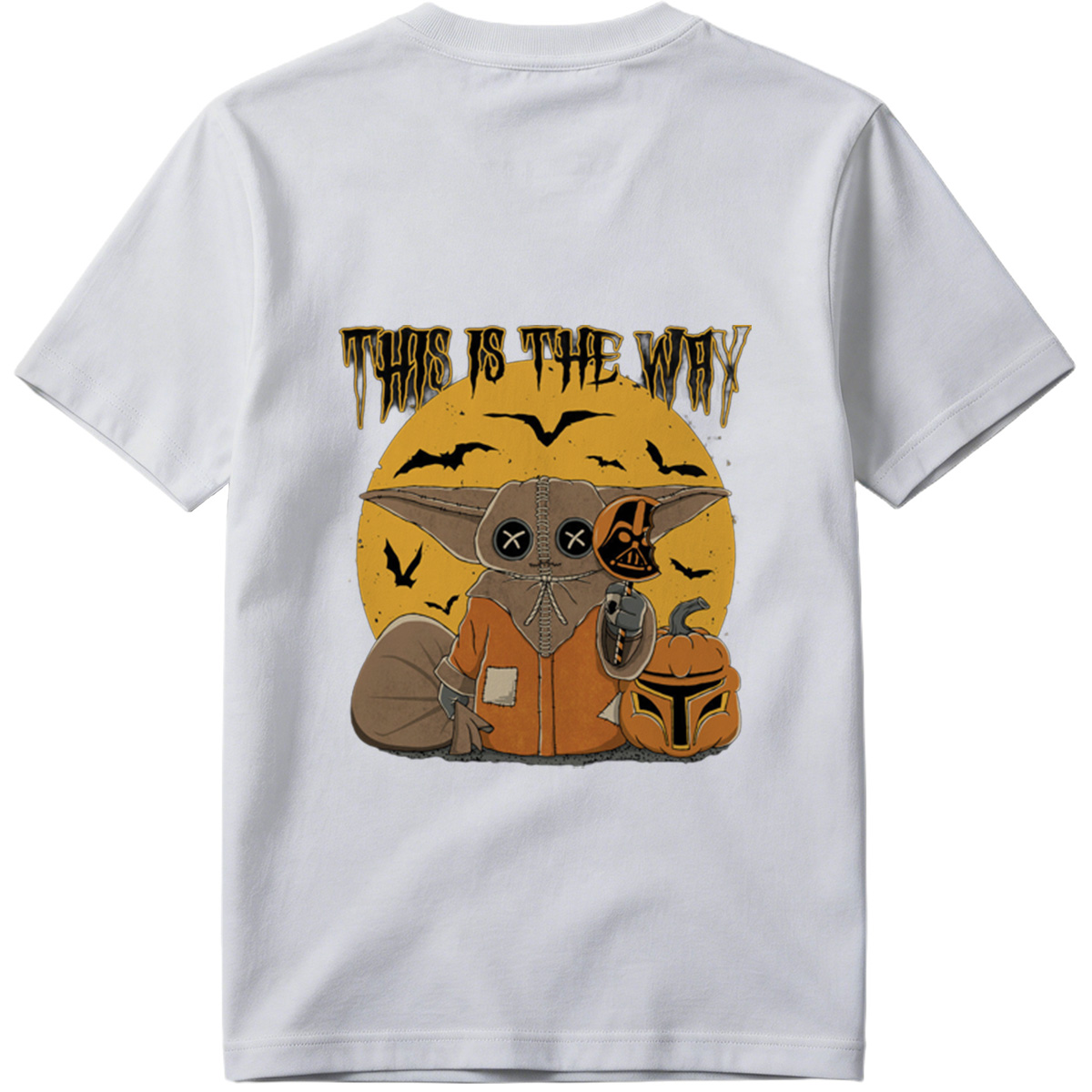 This Is The Way - Baby Yoda Halloween Star Wars Art - Tee