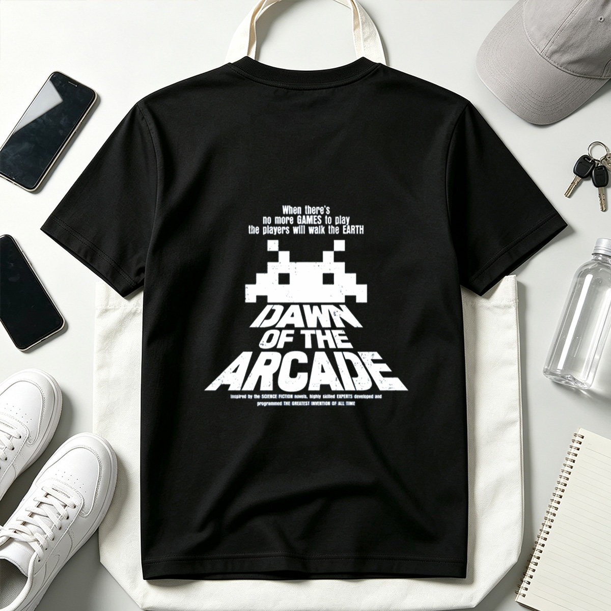 Dawn of the Arcade: Pixel Invader - Tee