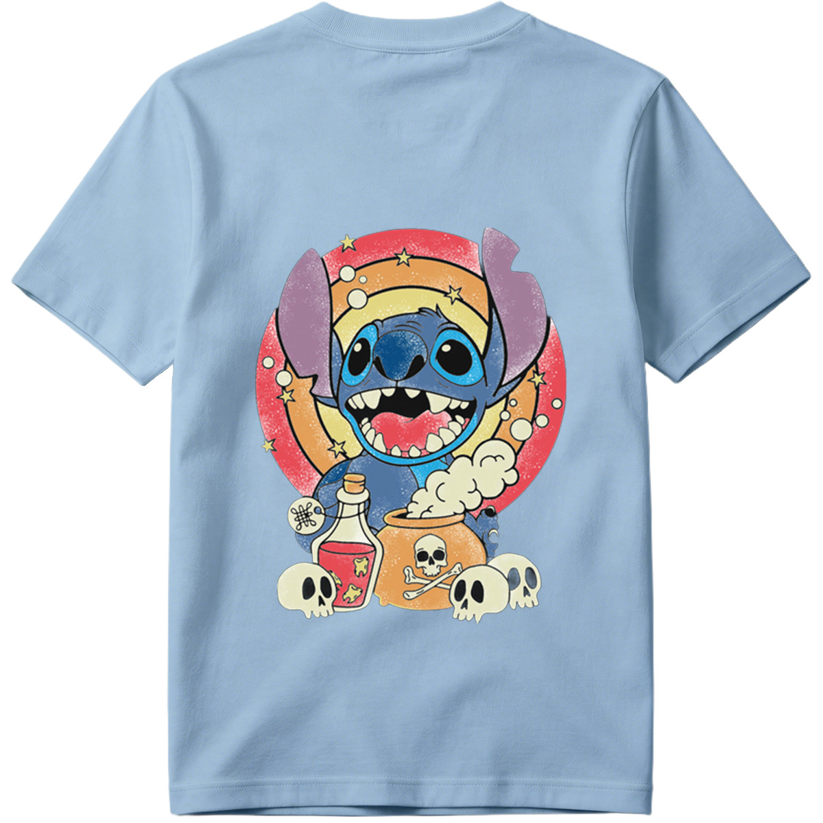 Stitch in a Magical Cauldron Scene - Tee