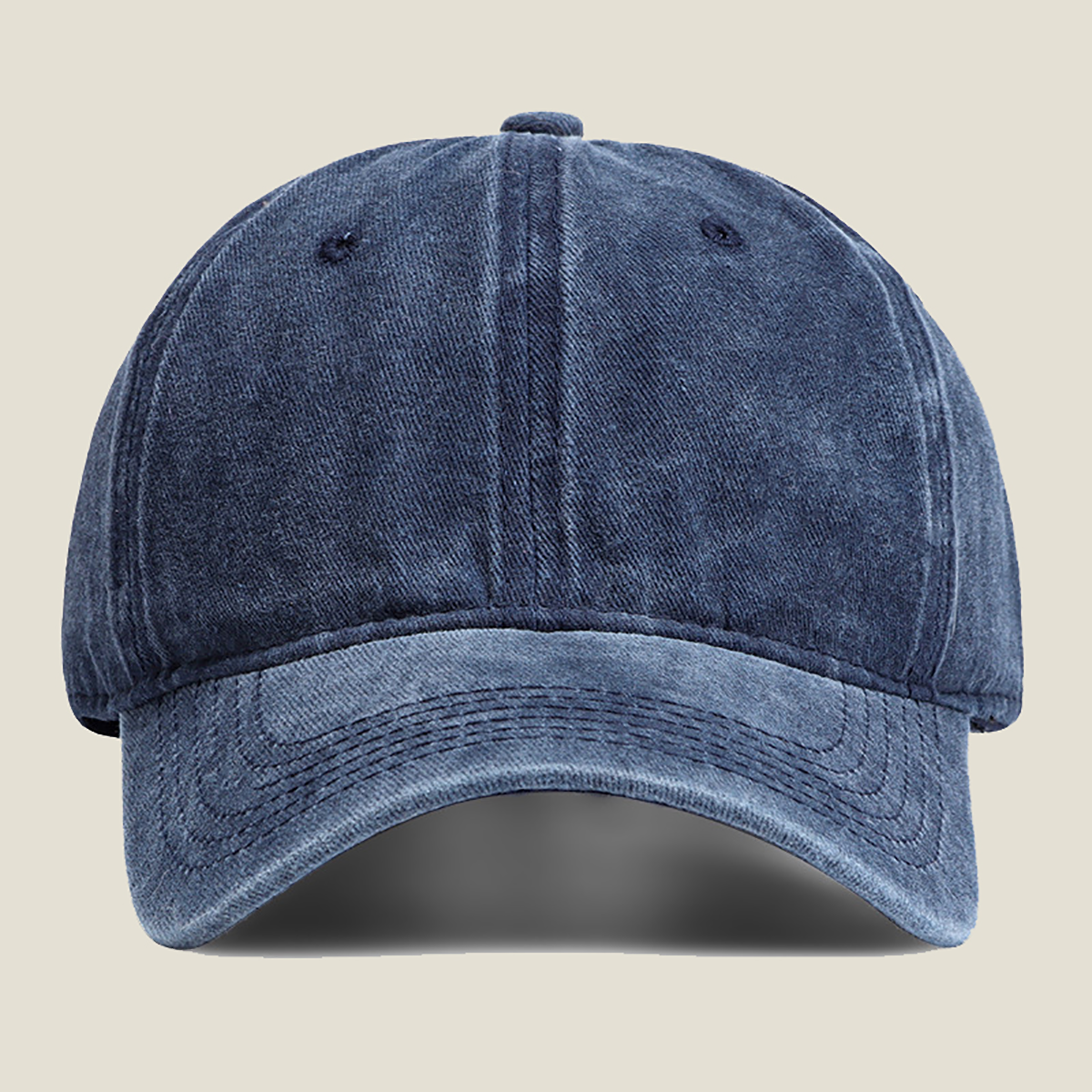 Washed baseball cap