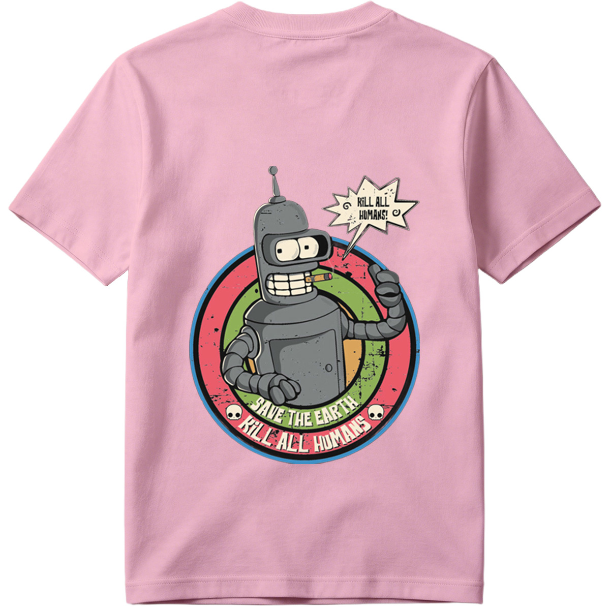 Futurama Bender: Save the Earth, Kill All Humans - Tee