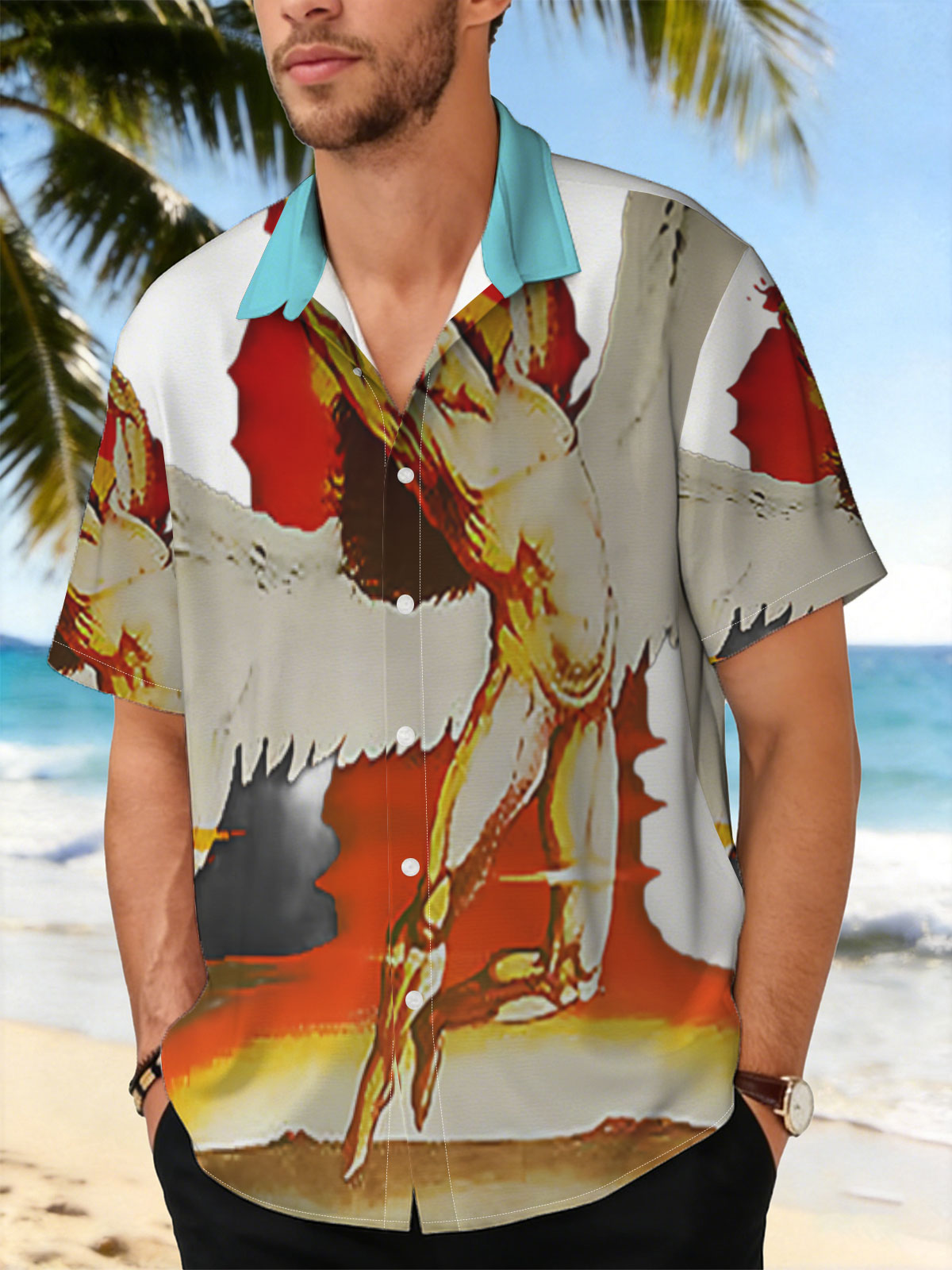 Fallen Angel in Fiery Descent -  Shirt
