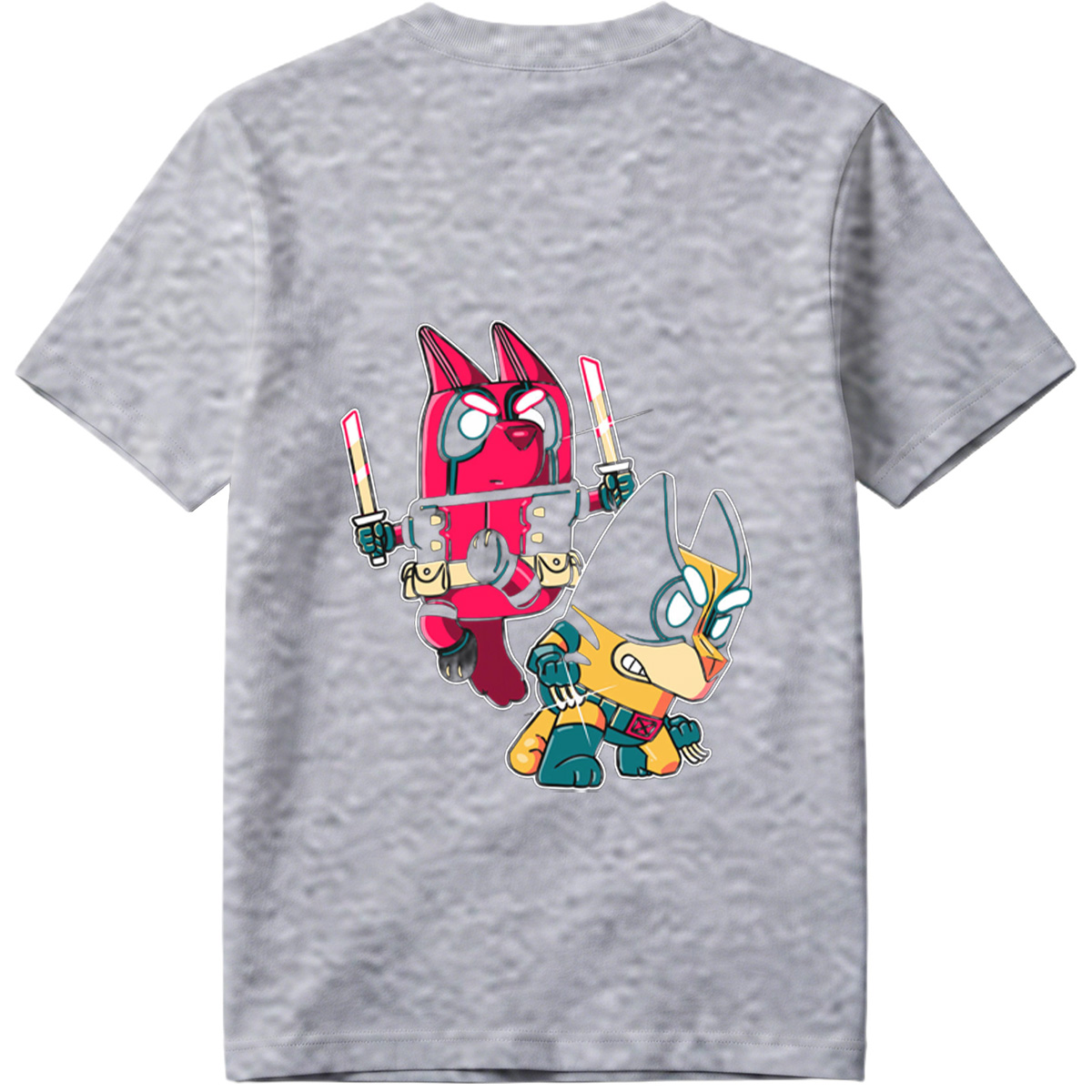 Deadpool and Batman: Chibi Heroes Clash - Tee
