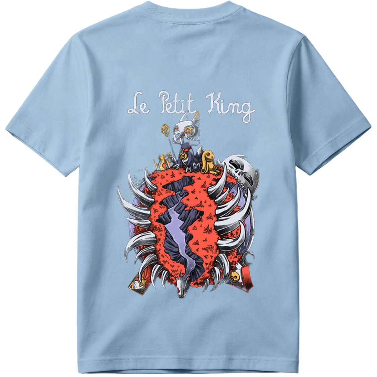 Le Petit King: The Skeletal Cat King and His Kingdom - Tee