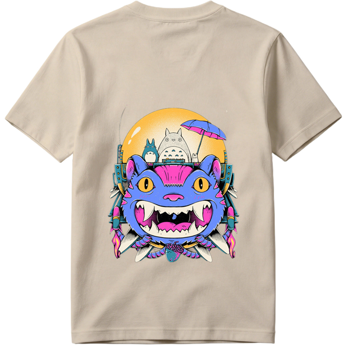 Totoro and the Cosmic Cat - Tee