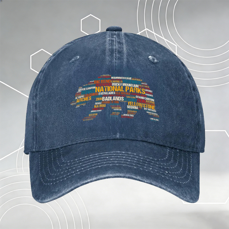 New Baseball Cap with Multiplication Table Print 