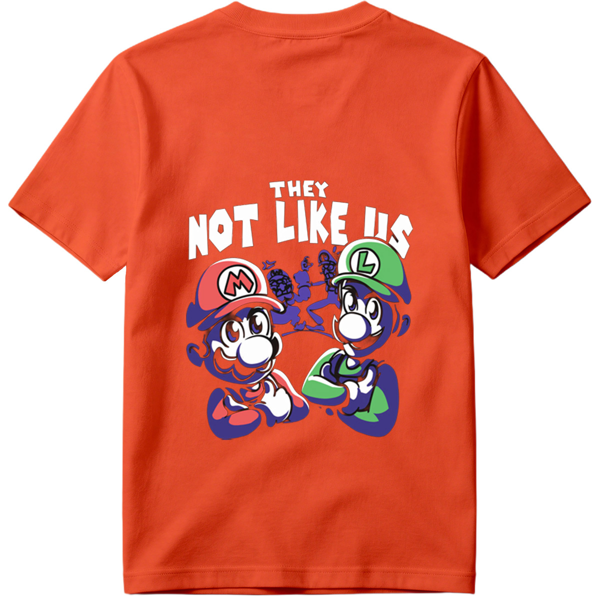 Mario and Luigi: They Not Like Us - Tee