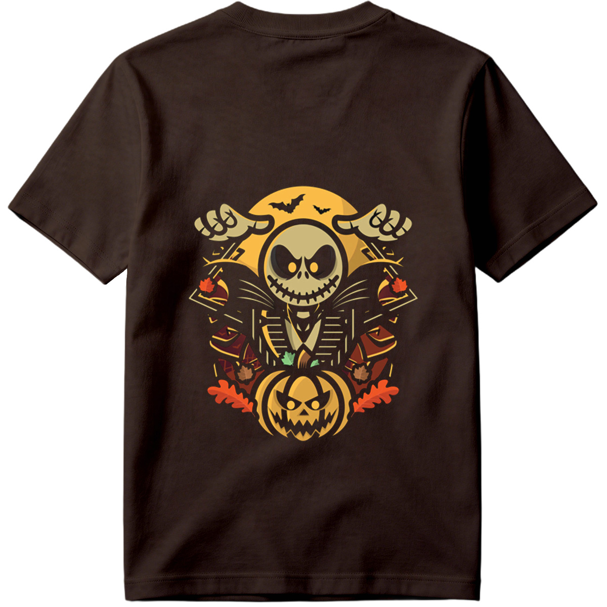 Jack Skellington and Pumpkin King Halloween Design - Tee