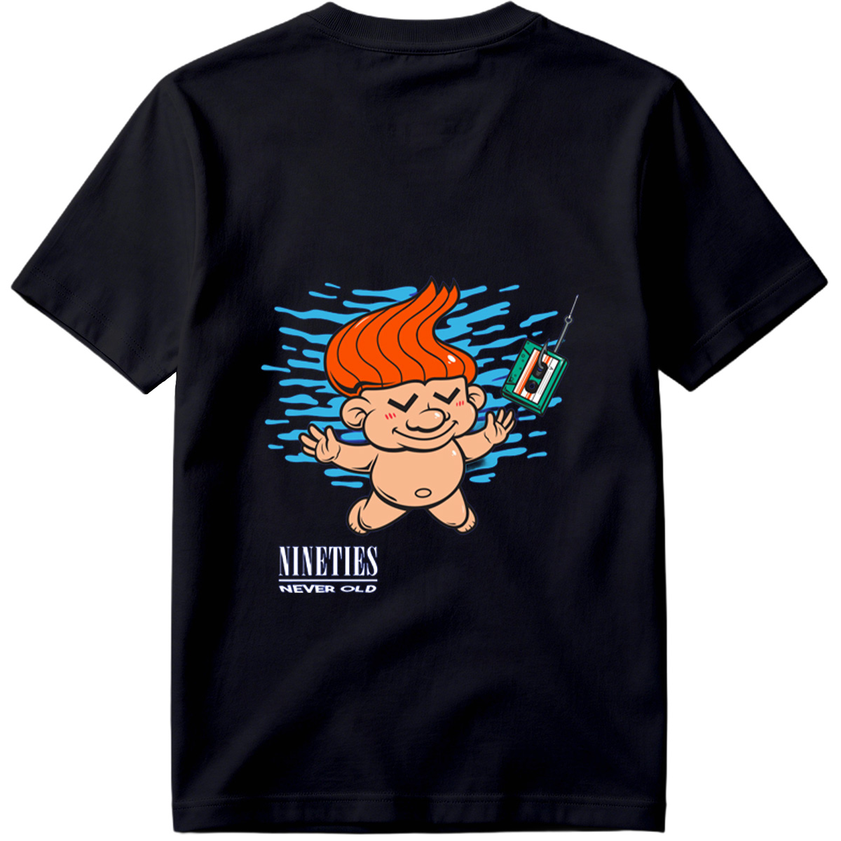 Nineties Baby with Cassette Tape - Tee