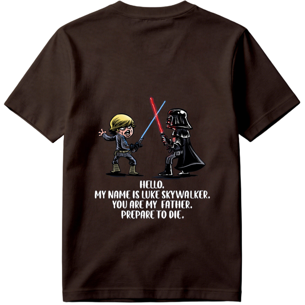 Star Wars: Luke Skywalker vs Darth Vader - Tee